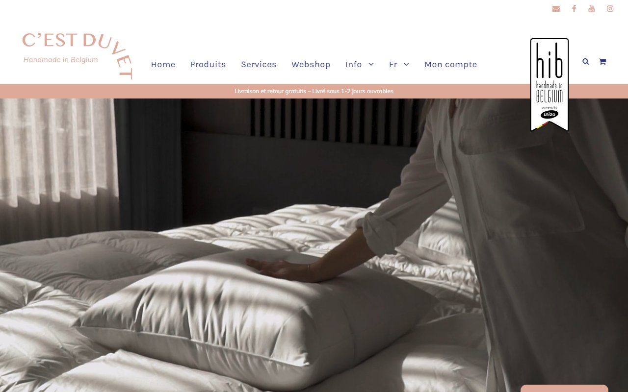 Screenshot van C'est Duvet