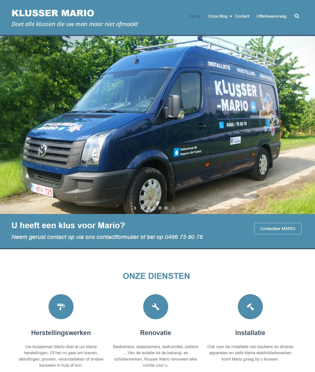 Screenshot van Klusser Mario
